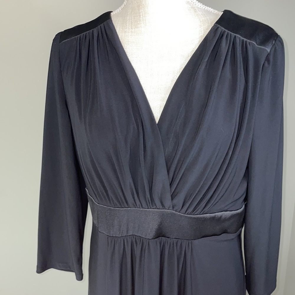 Evan Picone black size 12 3/4 sleeve dress. New w/tags from a smoke free home.